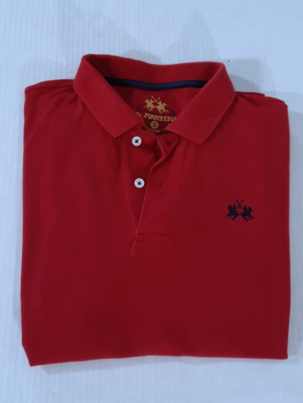 La Martina Supima Cotton Pique Polo Shirt